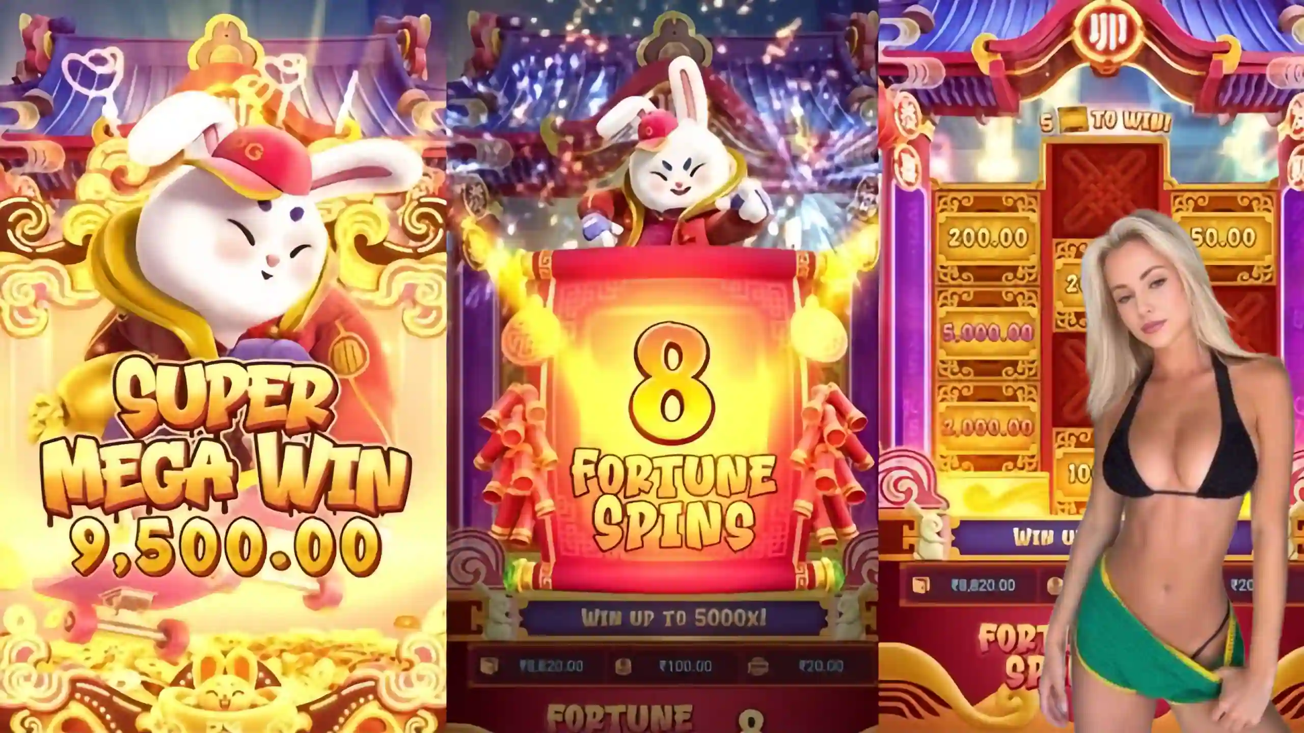 Wild Expansivo Fortune Rabbit 500real - Coelho Dourado que Expande